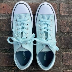 converse all star women size 8 aqua mint low top